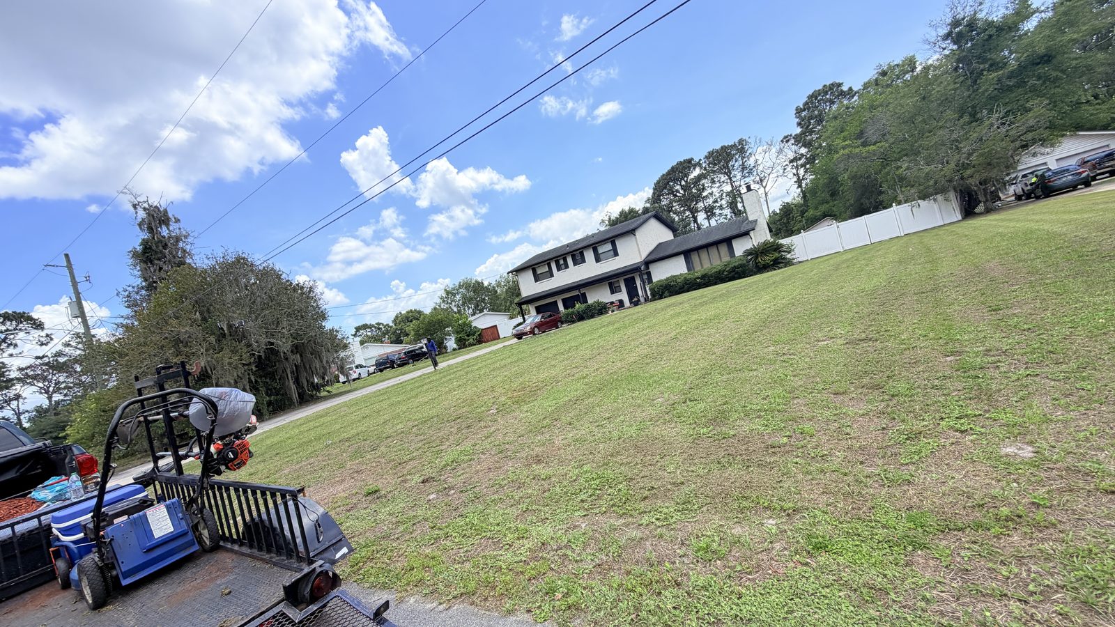 JDSN Lawn Care — freshly mowed Jacksonville lawn